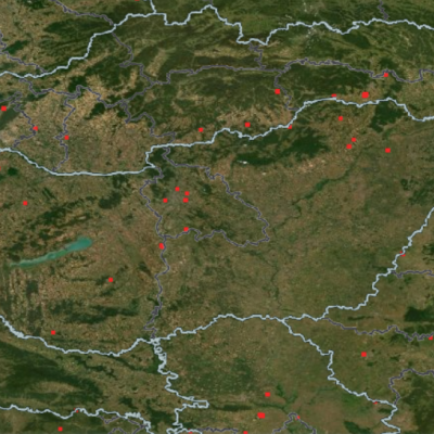 A NASA műholdas térképén követhetők az erdőtüzek